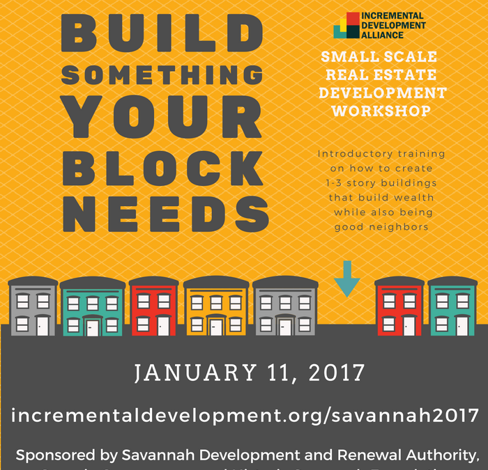 Want to know how to develop Small Buildings in Savannah?