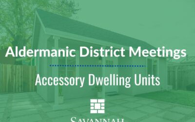 City announces aldermanic district meetings on accessory dwelling units